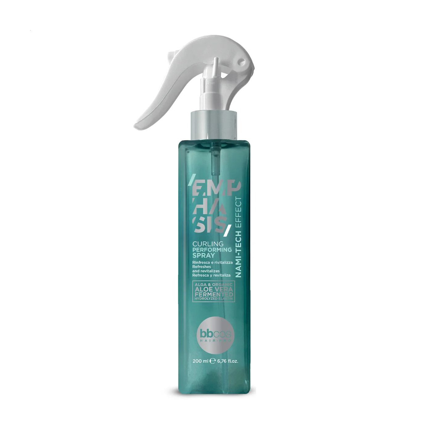 Спрей BBcos Emphasis Nami-Tech Curling Performing Spray для кучерявого волосся, 200 мл